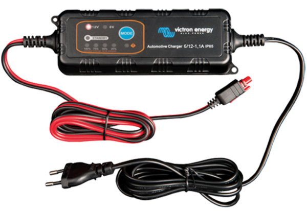 CHARGEUR MOTO IP65 6/12V - 1,1A-0