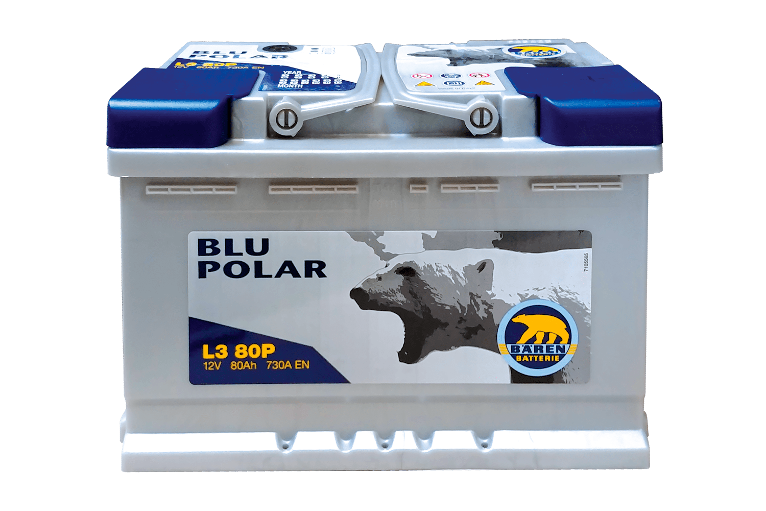 Bären Blu Polar 12V 90Ah 800A/EN L5 90P Autobatterie Bären. TecDoc: .